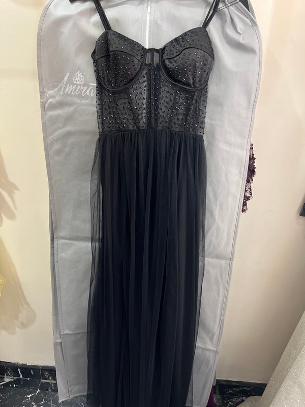 Zoya Mesh Tulle Bustier Dress