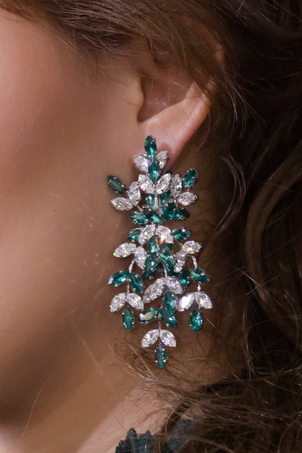 Aretes Esmeralda Real