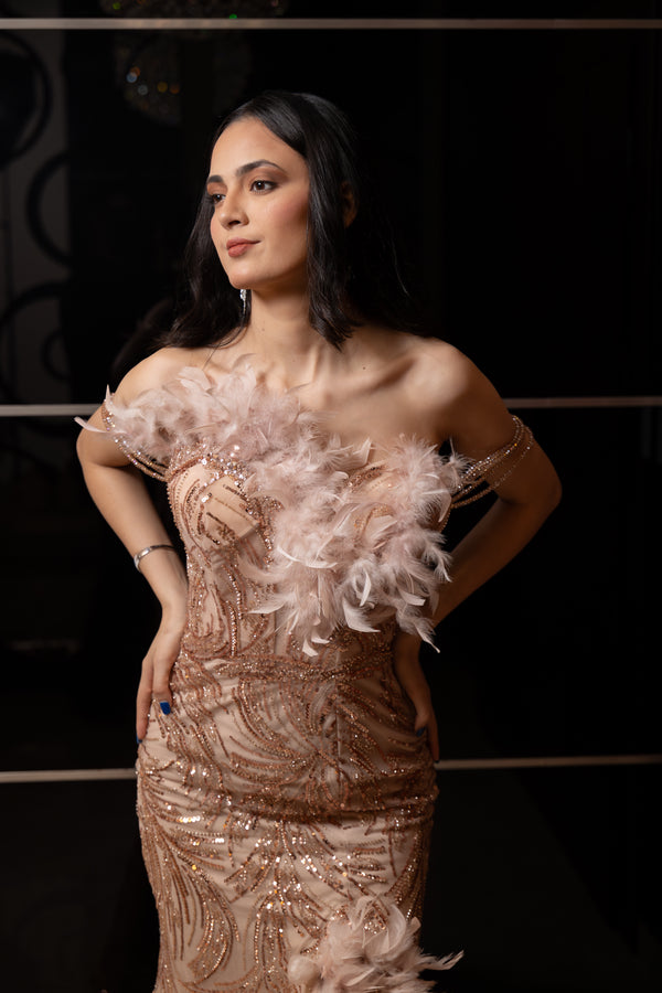 Rose Gold Fairytale dress