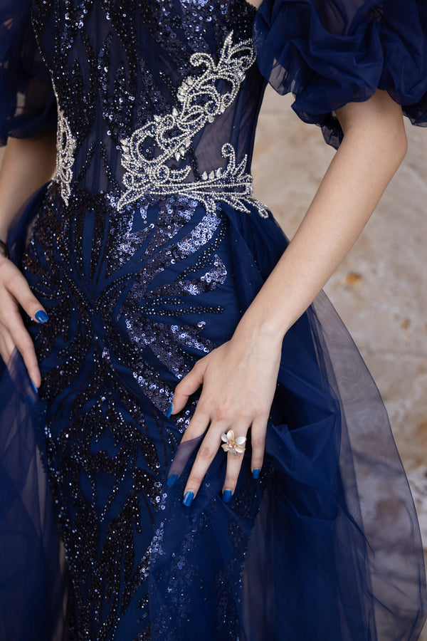 Ethereal enchantment strapless dress