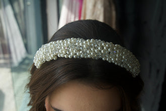 Pearls and Crystals Headband
