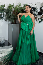 Khloe strapless layered dress