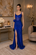 Bright Blue ocean dress