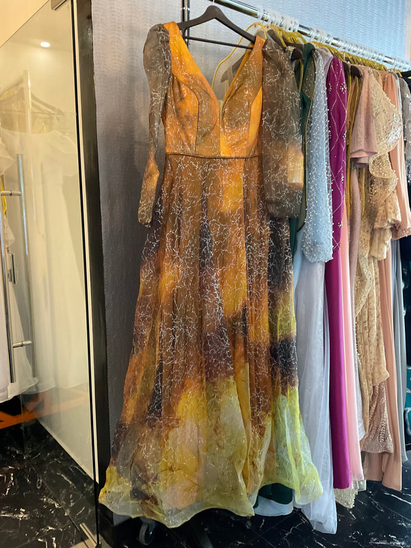 Summer flame princess dress