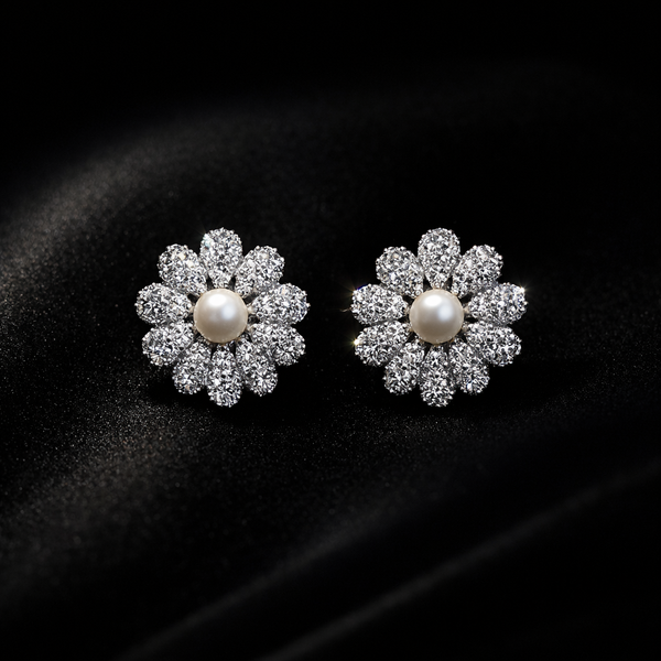 Aritos Studs Flor