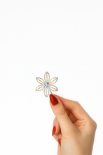 Gancho para Cabello de Flor 3D y Brillos