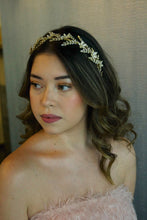 Diadema Hojas Doradas