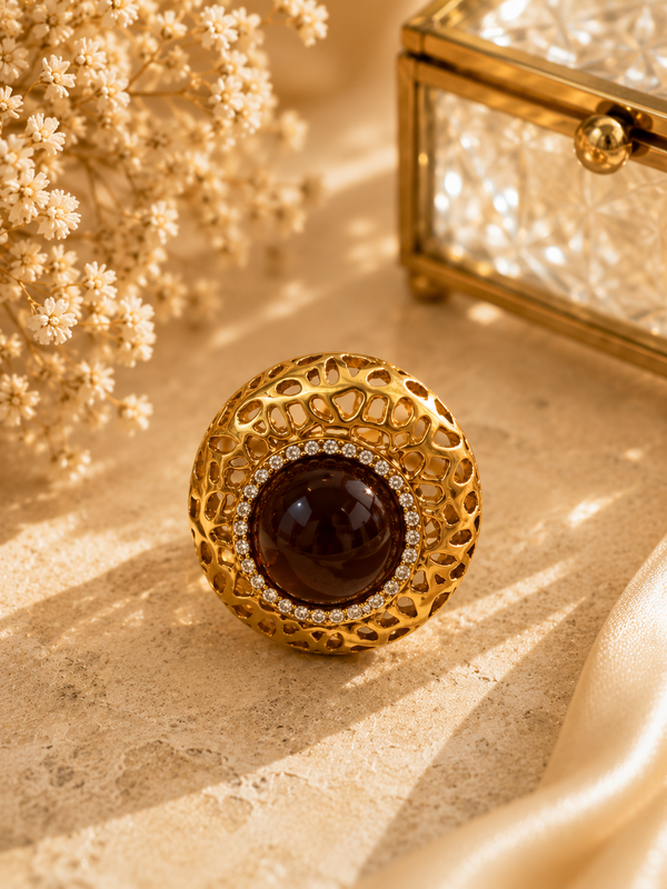 Amber Royal Ring