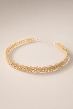 Diadema fina linea de zirconas (flexible)
