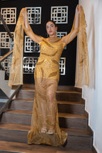 Malika Gold Dress