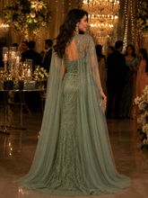 The Elysian Cape Gown