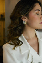 Aretes Flores Tricolor