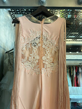 Pretty in Pink: Jumpsuit with Bedazzling Blooms and Fringe Shoulders