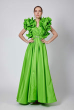 Oriana ruffled dress