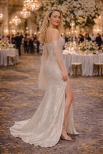 Golden Dream Jewel-Encrusted Mermaid dress