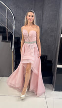 Pink Rose Dream High-Low dress