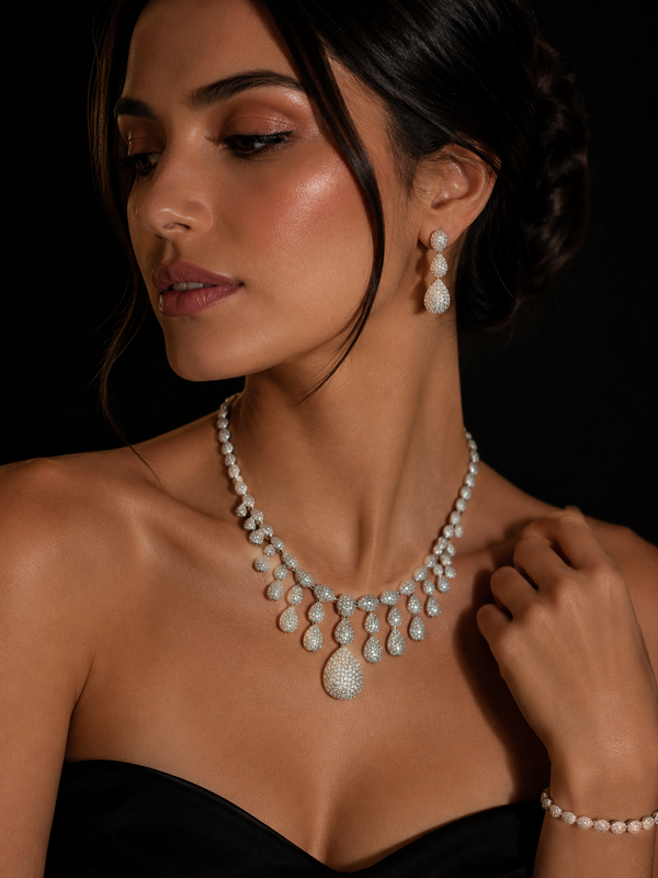 Droplet Silver Set