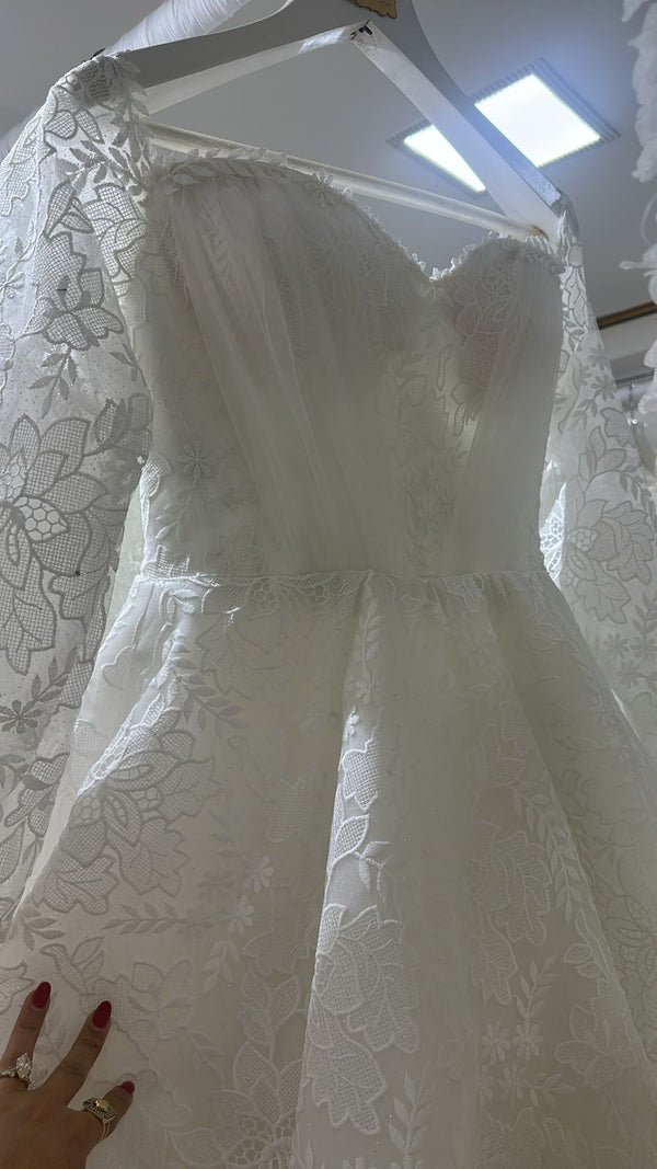 Lily Flower Drape Dress