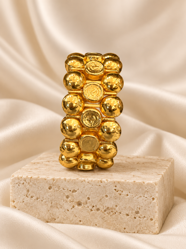 Gold Circle Bracelet