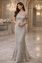 Mystic gold subtle shine dress