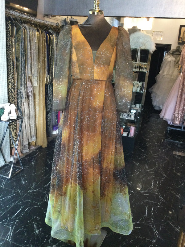 Summer flame princess dress