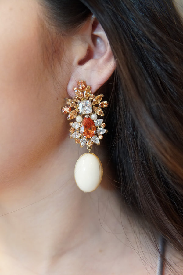 Aretes Aurora Dorada