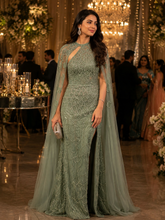The Elysian Cape Gown