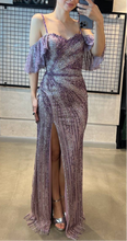 Amethyst lavender glow dress