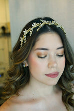 Diadema Hojas Doradas