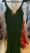 Emerald party dress