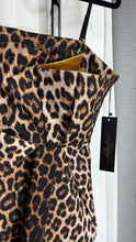 Wild & Chic: Strapless Tiger Print Dress