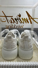 Tennis blanco estilo encaje (altura baja)