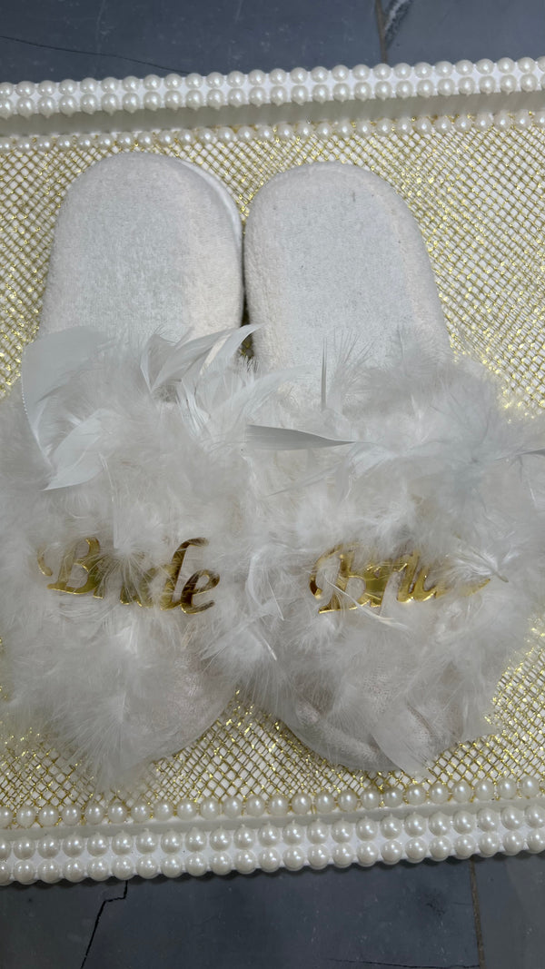 Pantuflas de bride