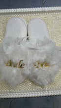 Pantuflas de bride
