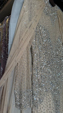 Fashem Nudey caped dress