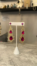 Aretes Royal Gold Crystal