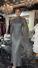 Alliah diagonal sleeve dress