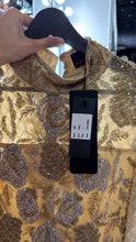 Haneen gold royalty dress