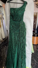 Noche Verde en Diagonal Dress