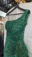 Noche Verde en Diagonal Dress