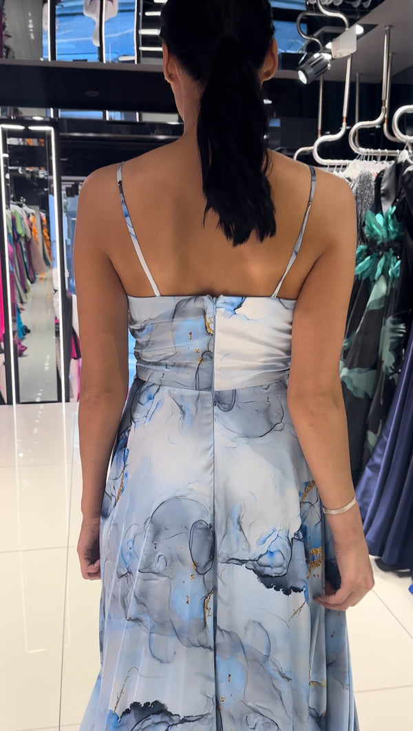 Flowing water A line dress