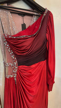 Mylila gradient red dress
