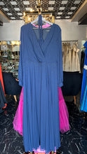 Dark blue dreamy longsleeve dress