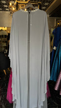 Grey caped dreamy dress