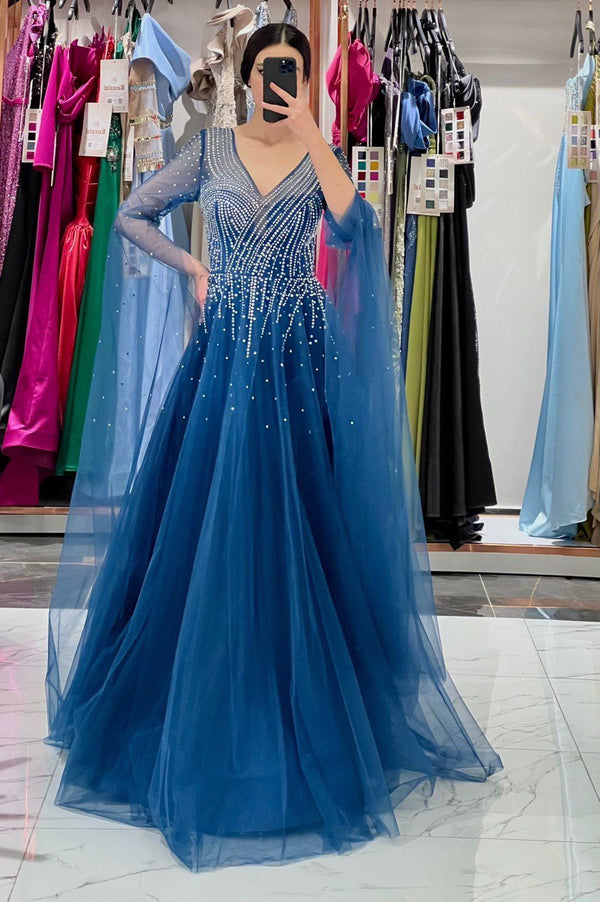 Your Majesty blue dress
