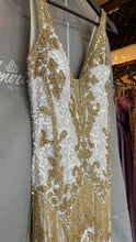 Sherry Gold/White dazzle dress