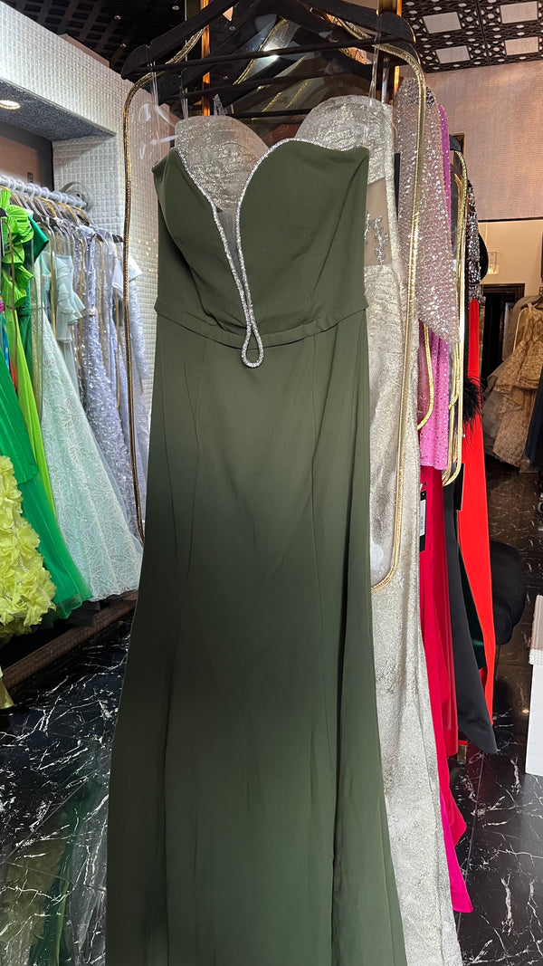 Sheena strapless dress