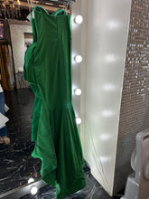 Aurora strapless flowered dress