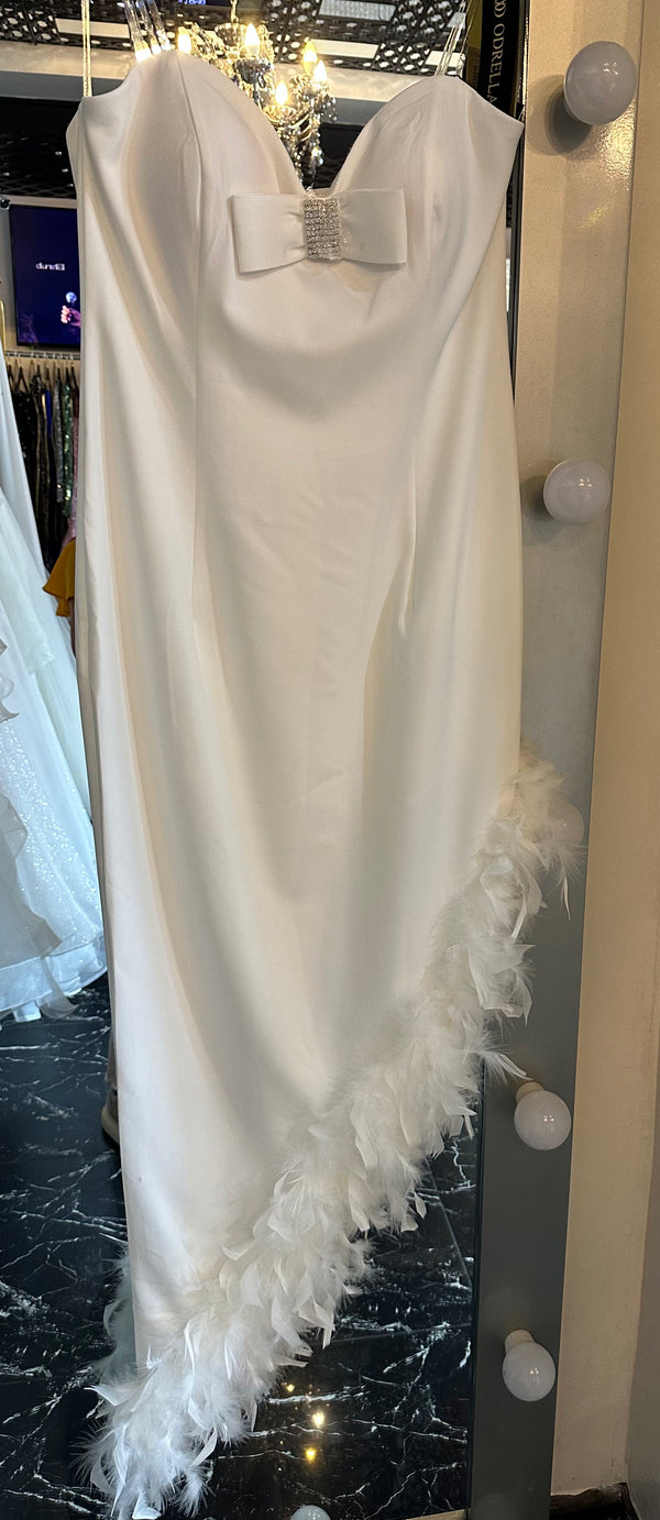 Elana strapless bridal dress