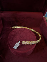 Diadema fina linea de zirconas (flexible)